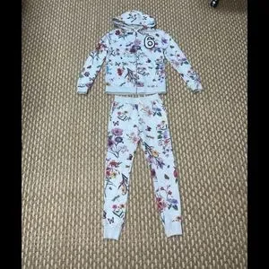 Zara Matching Sets Zara Kids Zip Up Floral Hoodie Matching